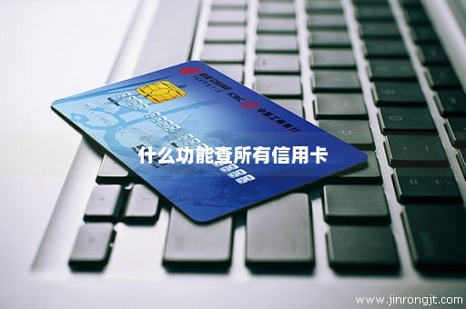 什么功能查所有信用卡